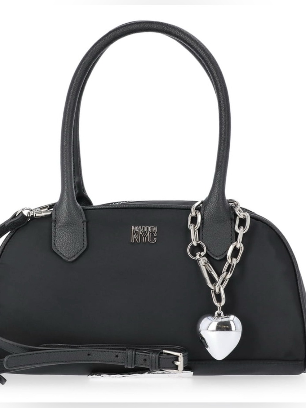 Madden NYC East West Bowler Bag women’s Crossbody black-  New with tags